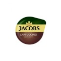 Capsule cafea Jacobs Tassimo Cappuccino, 8 bauturi x 190 ml, 8 capsule cafea + 8 capsule lapte