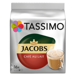 Set 5 x Cutii Capsule cafea, Tassimo Jacobs Au Lait