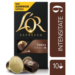 Capsule cafea, L'OR Espresso Forza, compatibile Nespresso