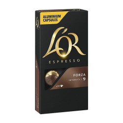 Capsule cafea, L'OR Espresso Forza, compatibile Nespresso