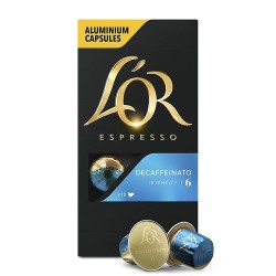 Capsule cafea, L'OR Espresso decaffeinato, compatibile  Nespresso