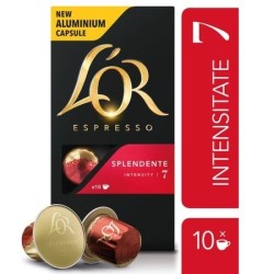Capsule cafea, L'OR Espresso Splendente, compatibile Nespresso