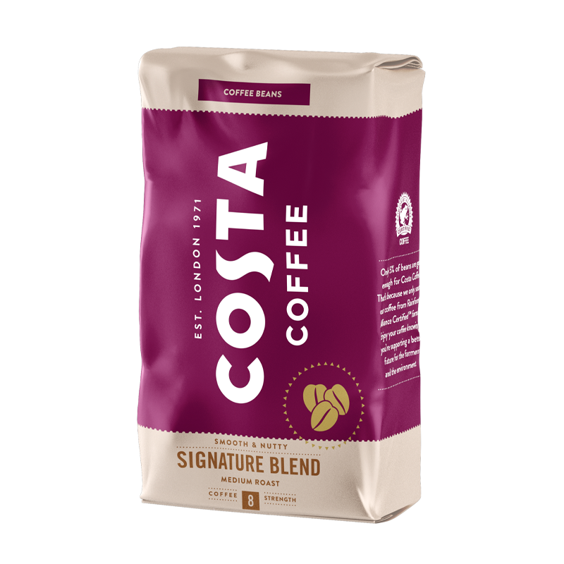 Costa Signature Blend Medium Roast Cafea Boabe 1kg