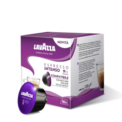 Capsule Lavazza Espresso Intenso, capsule compatibile Dolce Gusto-16 capsule