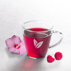 Ceai Pure Tea Fruit cu hibiscus si zmeura - 25 plicuri