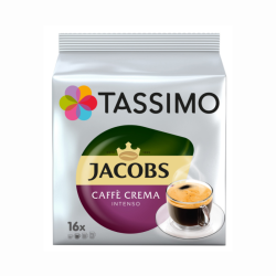 Capsule cafea, Jacobs Tassimo Café Crema Intenso, 16 bauturi x 150 ml, 16 capsule