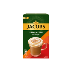 Jacobs Cappuccino Original, Mix de cafea, 10 plicuri