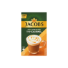 Mix de cafea, Jacobs Cappuccino Caramel, 8 plicuri x 15 g