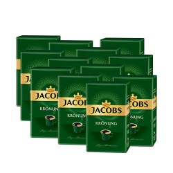 Pachet Promo: 12 x Cafea macinata, Jacobs Kronung Alintaroma, 500 g
