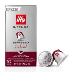 Capsule Illy Espresso Intenso compatibile Nespresso, 10 capsule 