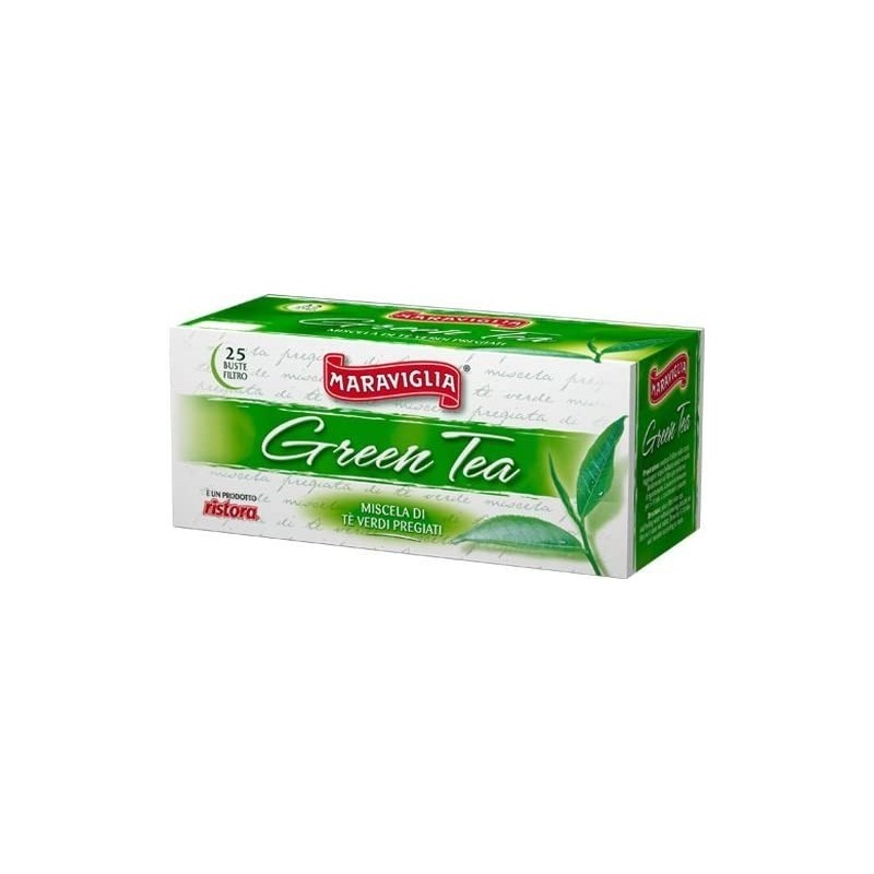 Ristora Maraviglia ceia infuzie Green Tea, 25 plicuri