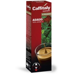 Capsule Caffitaly Super Premium Adagio 100%arabica-10 capsule