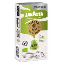 Capsule Lavazza Tierra Bio Organic, capsule compatibile Nespresso,10 buc