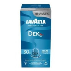 Capsule Lavazza DEK, capsule compatibile Nespresso,30 buc