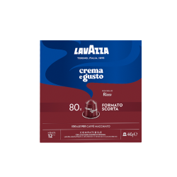 Capsule Lavazza Crema e Gusto Ricco, capsule compatibile Nespresso,80 buc