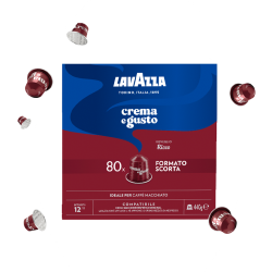 Capsule Lavazza Crema e Gusto Ricco, capsule compatibile Nespresso,80 buc