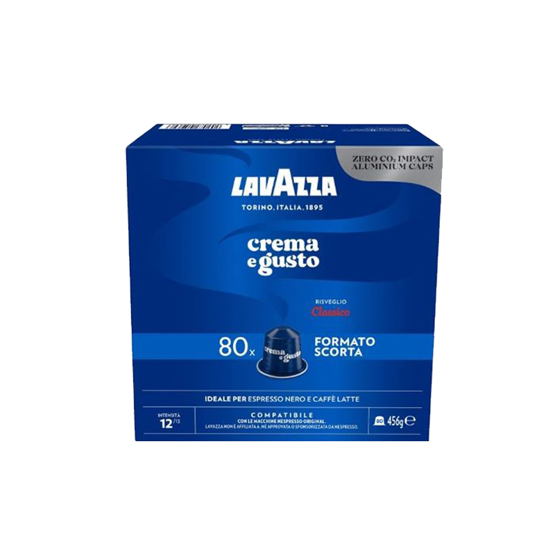 Capsule Lavazza Crema e Gusto Classico, capsule compatibile Nespresso,80 buc