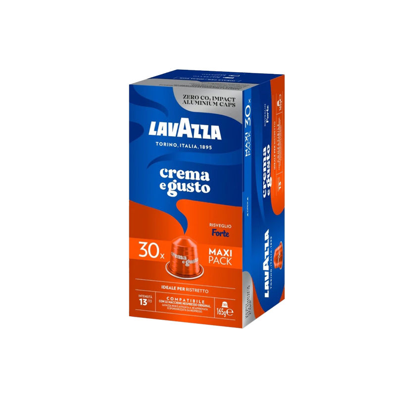 Capsule Lavazza Crema e Gusto Forte, capsule compatibile Nespresso,30 buc