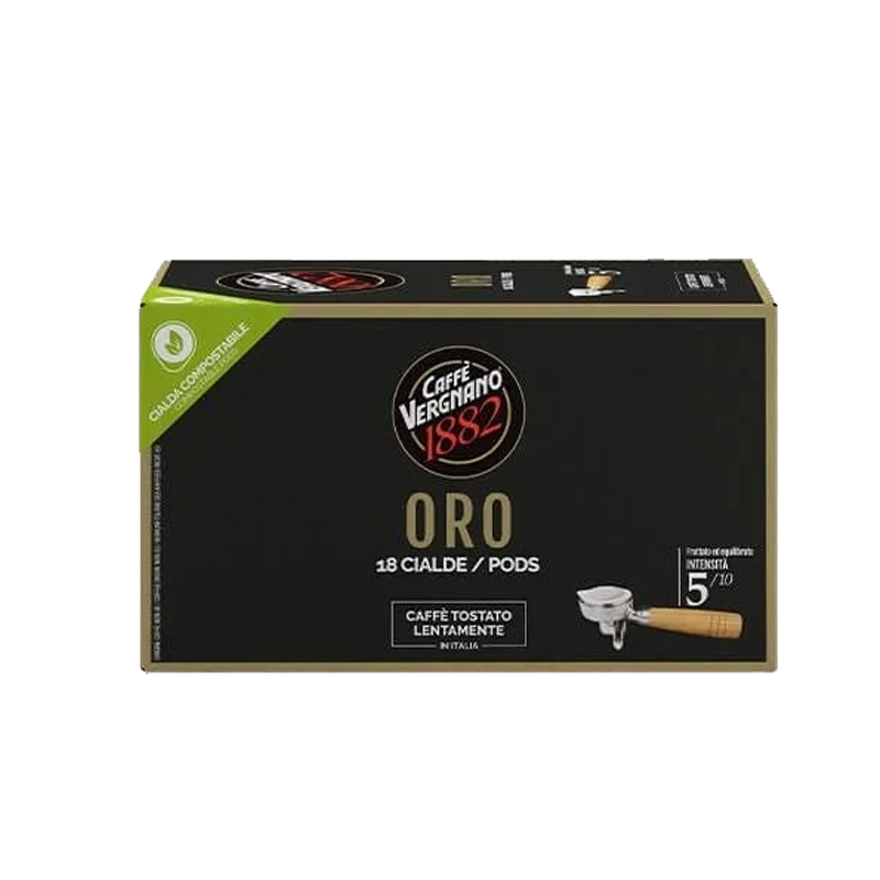 Cafea monodoze Vergnano ORO, 18 pods