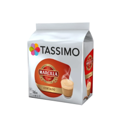 Capsule Tassimo Marcilla Cortado, 16 capsule