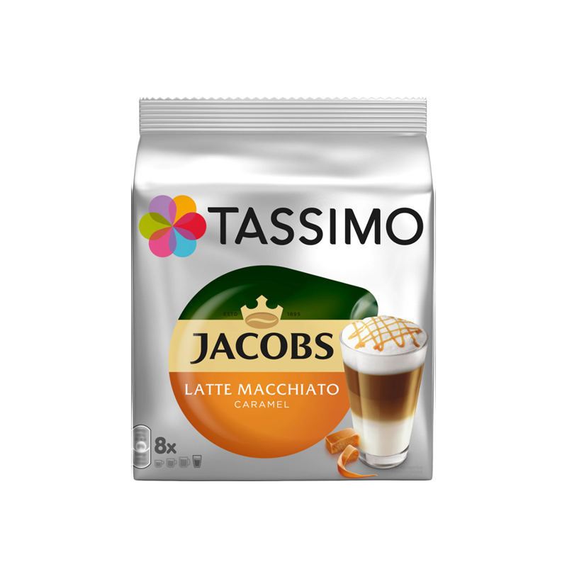 Capsule cafea, Jacobs Tassimo Caramel Macchiato