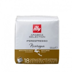 Capsule Illy Iperespresso  -Nicaragua, 18 capsule