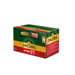 Mix de cafea, Jacobs 3in1 Intense,  24 plicuri x 11.1 g