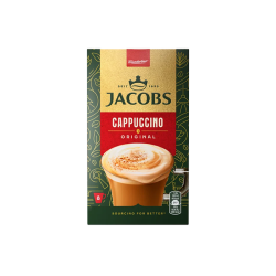 Jacobs Cappuccino Original, Mix de cafea, 10 plicuri