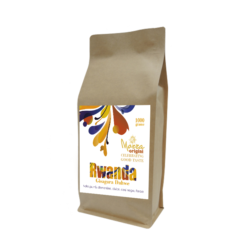 Morra Origini Rwanda Gisagara Dahwe, cafea boabe origini, 1kg