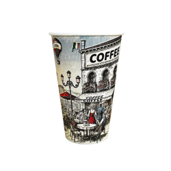 Pahare carton generice 180 ml - 100 buc