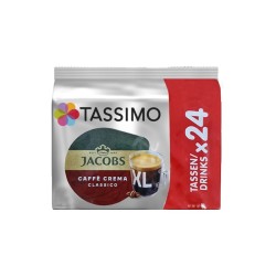 Capsule cafea, Jacobs Tassimo Caffe Crema XL-BIG PACK, 24  capsule
