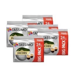 Set 5 x Cutii Capsule cafea Jacobs Tassimo Espresso Ristretto Big Pack