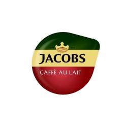 Set 5 x Cutii Capsule cafea, Tassimo Jacobs Au Lait, 80 bauturi
