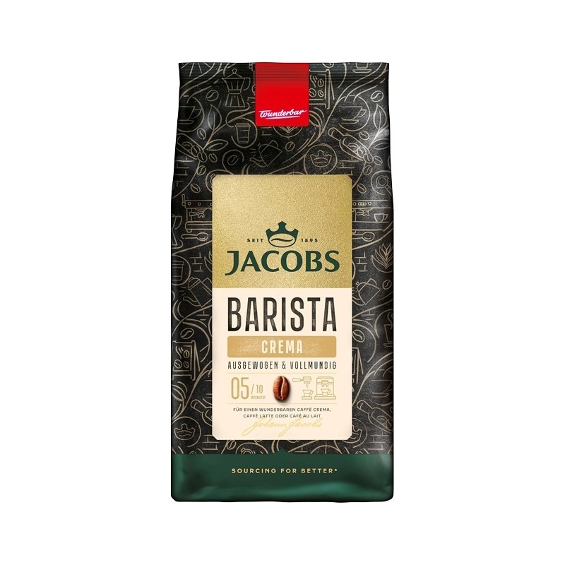 Jacobs Barista Crema, cafea boabe 1kg