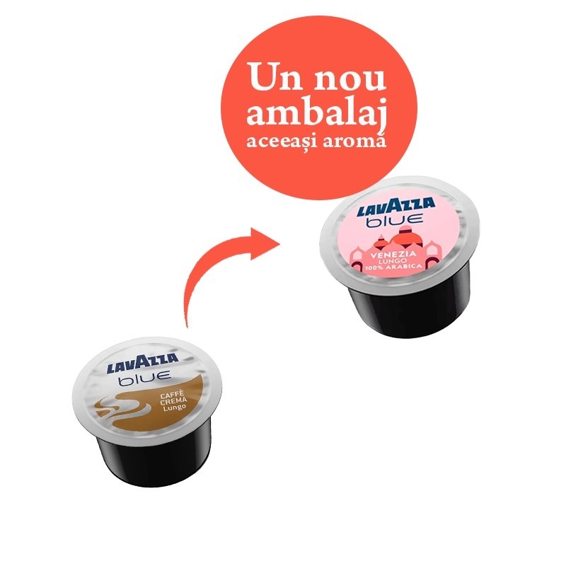 Capsule Lavazza Blue Tales of Venezia Lungo 100 buc