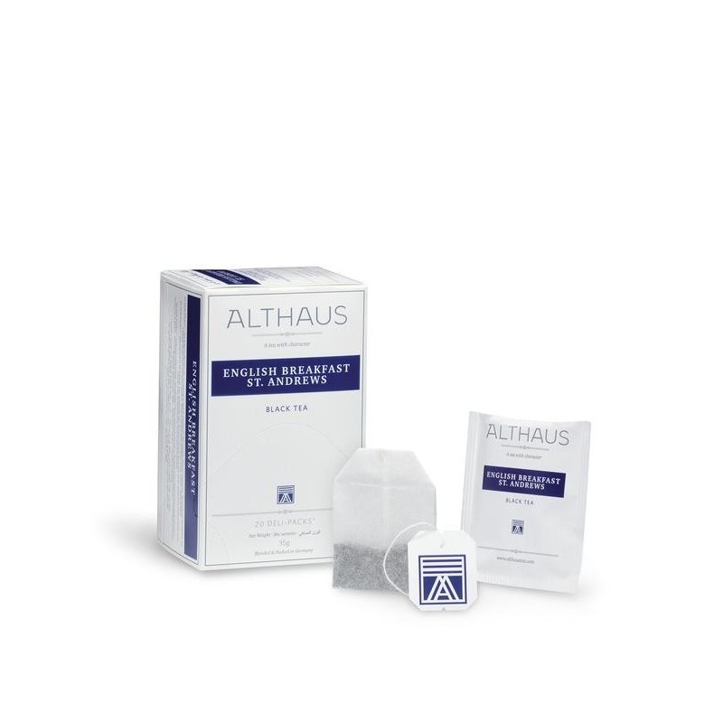 Althaus DeliPack ceai negru English Breakfast St. Andrews-20 plicuri