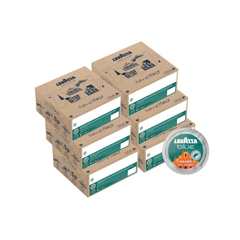Pachet 6 x Cutii Capsule Lavazza Blue Milano,100 capsule/cutie