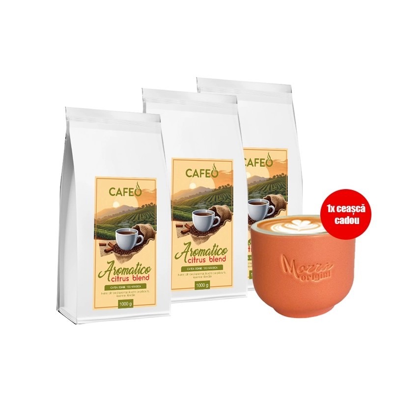 Pachet Cafeo origini Aromatico Signature Trio-3kg cafea origini