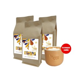 Pachet Morra Origini Grand Trio, 3kg cafea origini