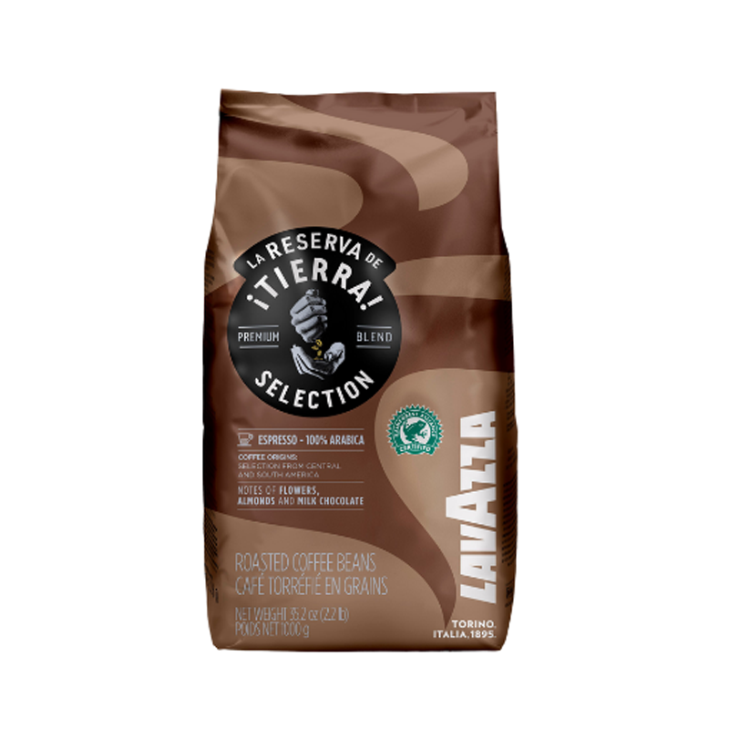 Lavazza Tierra cafea boabe 1 kg